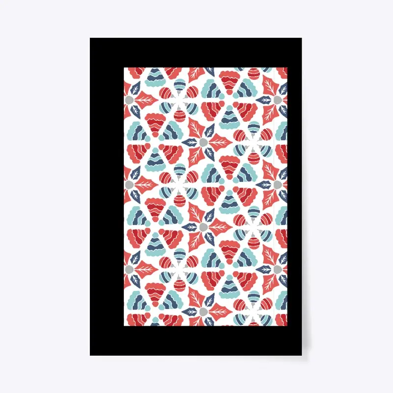 Christmas pattern iPhone case